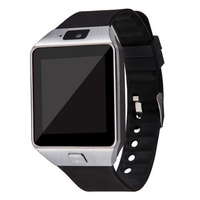 Reloj Inteligente DZ09 de Acero con Pantalla Luminosa de 1.56 Pulgadas, Cámara de 3MP para Grabadora de Voz, Pantalla Táctil Android Multifunción con Tarjeta SIM