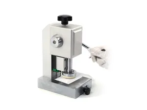 Electrode Cutting Machine Manual Li Button Battery Coin Cell Punching Machine For Electrode And Separator Disc Cutting With Standard 16 19 20mm Diameter