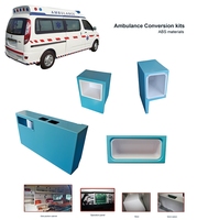 Armoire en aluminium personnalisée pour Bens Sprinter Camper Van Ambulance Conversion intérieure
