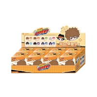 Figurines Chibi Teen PVC à Tête Ronde Empilables, Boîte Mystère Vol.1 avec Base Sac à Dos, Ensemble Complet de 12 Styles
