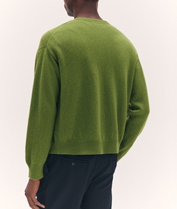 <span class=keywords><strong>Cardigan</strong></span> Casual da Uomo in Misto Lana con Logo Ricamato Personalizzato OEM & ODM, Manica Lunga, Lavorazione a Maglia - Product Image 4