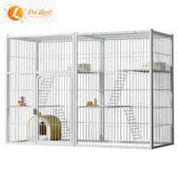 Vente en gros : Cage pour chat, Villa pour chat, Niche pour chat, Maison pour chat, Grand espace, Grande villa d'élevage, Adapté à l'élevage et à l'usage en intérieur