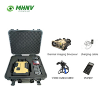 Télémètre laser MHNV MH-IRT5 6 km avec boussole numérique GPS, étanche IP67, détecteur binoculaire multispectral portable