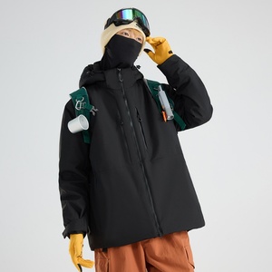Veste doublée de polaire sur mesure pour les voyages en plein air en automne et en hiver, vêtements de montagne coupe-vent et imperméables - Product Image 4