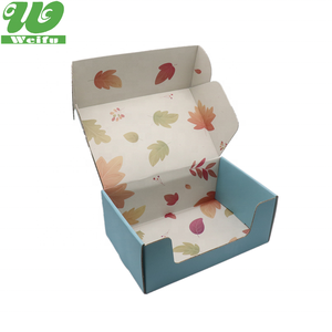 Custom outre Purple box Pack Corrugated Human Hair Bakery Money Eyelash Square Packing Book Wig Shipping Mailer Packaging Boxes