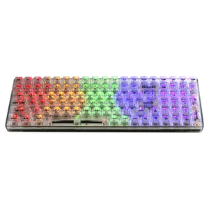 100 игровая механическая клавиатура с белой подсветкой и 100