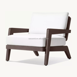 Sassanid OEM Outdoor Patio Garden Set Diseño contemporáneo Muebles de exterior <span class=keywords><strong>Avila</strong></span> Sillón de aluminio - Product Image 4