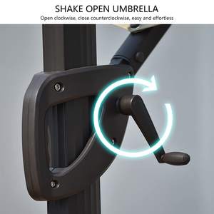 Usine directe à bas <span class=keywords><strong>prix</strong></span> grand <span class=keywords><strong>Parasol</strong></span> de chaume extérieur jardin Patio auvent Commercial pare-soleil étanche robuste - Product Image 6