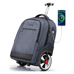 BSCI Kids' Rolling <b>Backpack</b> with <b>Wheels</b>, Fashion Trolley, Big <b>Wheel</b> Supercar Three sets of school trolley bags for boys - Product Image 3