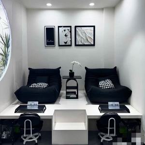 Nail Salon Pedicure Platform Toenail <b>Massage</b> Sofa Raised Platform Japanese-style Foot <b>Massage</b> Table - Product Image 1