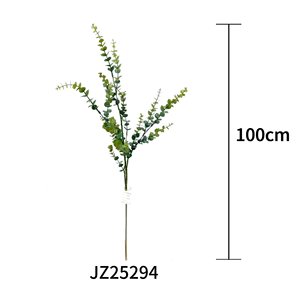 Rami Artificiali di Eucalipto a 4 e 7 Foglie, <span class=keywords><strong>Serie</strong></span> Singola per Decorazioni Matrimoniali, Ringraziamento, Natale e Casa - Product Image 2