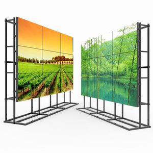 Veto 3x3 4x1 4x2 Splice Ultra Narrow Bezel 3.5mm Soporte de Suelo 43 46 49 55 Pulgadas Interior 4k Pantalla LCD para Video Wall LCD Publicitario - Product Image 2
