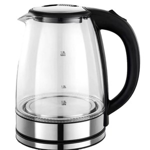 Bouilloire électrique à eau bouillante à grande vitesse 220V bouilloire à café et à thé bouilloire à eau chaude en borosilicate arrêt automatique 2L - Product Image 3