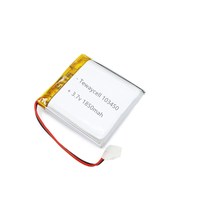 Batterie au lithium polymère ultra-mince et ignifuge 103450 1800 mAh 3,7 V, économique, pour montre intelligente et chariot de golf
