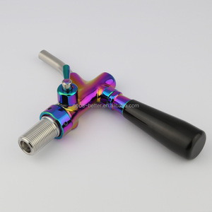 GB Hot GB Robinet de police de bière coloré avec compensateur pour corps en laiton de style européen Homebrew - Product Image 2