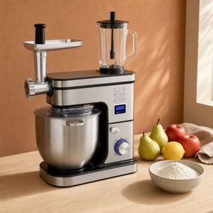 Mélangeur sur socle de haute qualité en acier inoxydable de qualité alimentaire 10L, mélangeur électrique 2000W pour la cuisine à domicile et les petites entreprises - Product Image 6
