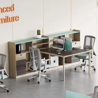 Meubles de direction, mobilier de bureau moderne, table de bureau modulaire avec cloison, design de mobilier de bureau, bureau pour employés