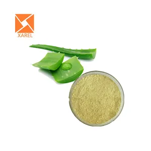 Pure Natural Aloin 10%-98% Aloe Vera Leaf Extract Powder