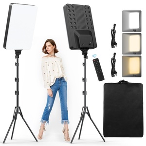 Anneau lumineux LED de 24 pouces, panneau lumineux vidéo, équipement photographique, éclairage de studio LED 60W pour la photographie, la vidéo et le tournage de films - Product Image 1