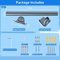 Kit de montage robuste en gros pour Starlink Standard Gen 3 V4 180 °   Support de tuyau métallique réglable, nouveau support mural et de toit