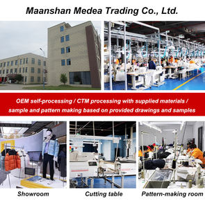 نمط جديد من المألوف فضفاض الدانتيل يصل مقنعين أسفل سترة للنساء ، طويلة سميكة طول الركبة الخبز سترة - Product Image 5