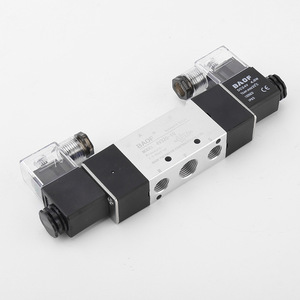วาล์วโซลินอยด์ Baof รุ่น 4V320-10 DC24V 4.8W วาล์วควบคุมลมแบบนิวแมติก สองตำแหน่ง ห้าทาง - Product Image 3