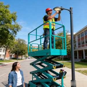 High Quality Lift <b>Platform</b> Hydraulic Scissor Table Elevated Aerial Lift <b>Work</b> <b>Platform</b> - Product Image 6