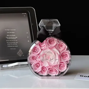 Botella de Perfume de flores preservadas, adorno hecho a mano, respetuoso con el medio ambiente, propuesta de San Valentín, regalo de larga duración, 3-5 años para - Product Image 3