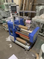 Presse à chaud automatique pneumatique rouleau à rouleau avec ruban à roulement