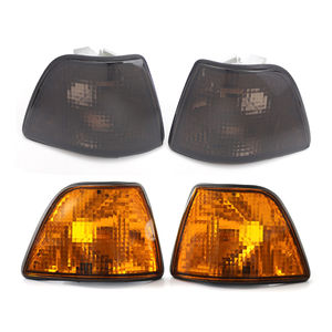 Feu de coin avant <span class=keywords><strong>jaune</strong></span>/fumé, clignotant, <span class=keywords><strong>lentille</strong></span> pour <span class=keywords><strong>BMW</strong></span> Série 3 <span class=keywords><strong>E36</strong></span> 1992-1998 63138353279 63138353280 - Product Image 1