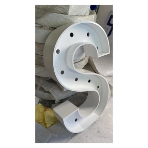 Letreros Led personalizados para pared, carteles de Metal, marquesina, para boda, 4 pies - Product Image 5