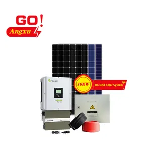 Energi Surya Sistem Pada Grid 10kw Solar System Inveter Pada Grid