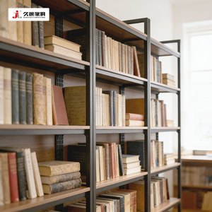 지우션 다용도 서점 선반 내구성 맞춤형 도매 전시 시장 목재 선반 - Product Image 2