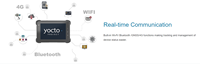 Nueva Tablet PC Industrial Resistente de 7 Pulgadas IP67 GNSS/BT/WIFI/4G con Procesador de Cuatro Núcleos Yocto para Vehículos y Taxis, con USB, RS232, CANBUS, GPIO, ACC, RS485, RJ45