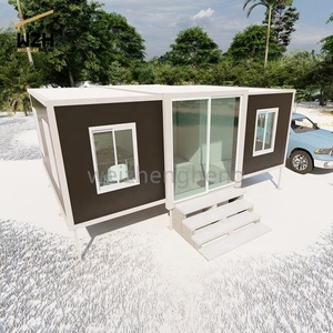 Los Angeles <span class=keywords><strong>Container</strong></span> Prefab Nhà Với 2 Và 3 Phòng Ngủ Và Điện Và Hệ Thống Ống Nước Hệ Thống - Product Image 1