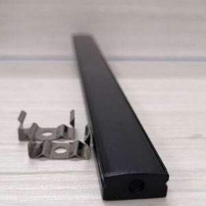 Montaje en esquina Techo Forma de V Extrusión anodizada Tira de LED empotrada Canal de luz Perfil de aluminio Proyectos de Iluminación Comercial - Product Image 3