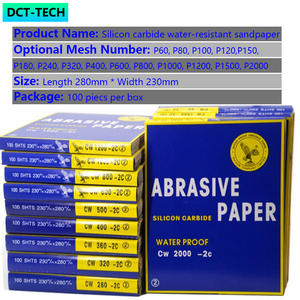 Papel <span class=keywords><strong>de</strong></span> <span class=keywords><strong>Lija</strong></span> Rectangular <span class=keywords><strong>de</strong></span> Carburo <span class=keywords><strong>de</strong></span> Silicio Impermeable, Húmedo y Seco, <span class=keywords><strong>de</strong></span> Dureza Media, Grano 120, Hojas Abrasivas OEM <span class=keywords><strong>para</strong></span> Piedra - Product Image 3