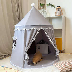 Enfants tente jouer maison personnalisation enfants Portable conte de fées château enfants artisanat intérieur extérieur amusant <span class=keywords><strong>Fort</strong></span> âge 3 + garçon fille - Product Image 2