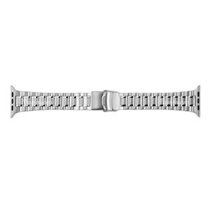 Correa de Reloj de Acero Inoxidable de Lujo de 46 mm y 49 mm, Transpirable, con Cierre de Mariposa - Product Image 1