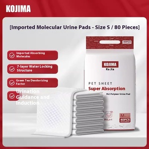 <span class=keywords><strong>Kojima</strong></span> แผ่นผ้าอ้อมในร่มแบบใช้แล้วทิ้งสำหรับสุนัขและแมวทารกแรกเกิดผ้าเช็ดเปียกสำหรับสัตว์เลี้ยงที่ต้องการสุขอนามัย - Product Image 6