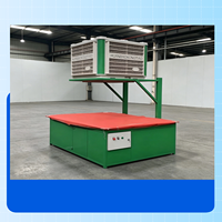 Machine de thermoformage industrielle à vis simple pour feuilles de TPE, tapis de sol de voiture, avec contrôle PLC, haute productivité pour la production