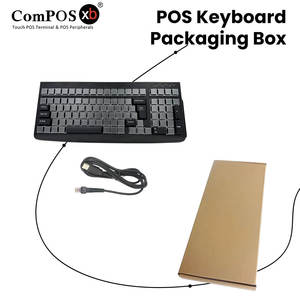 Keyboard POS Reguler 3 Tombol Laris Manis Dengan W/MSR/Interface: PS/<span class=keywords><strong>2</strong></span> W/MSR Aplikasi untuk Mesin Kasir - Product Image 4