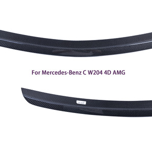 Alerón Trasero de Fibra de Carbono Estilo AMG para Clase C W204 4 Puertas, 2007-2014 - Product Image 3