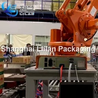 Palettiseur robotisé automatique pour cartons/boîtes/bouteilles, vêtements, emballage électrique haute vitesse, robot palettiseur