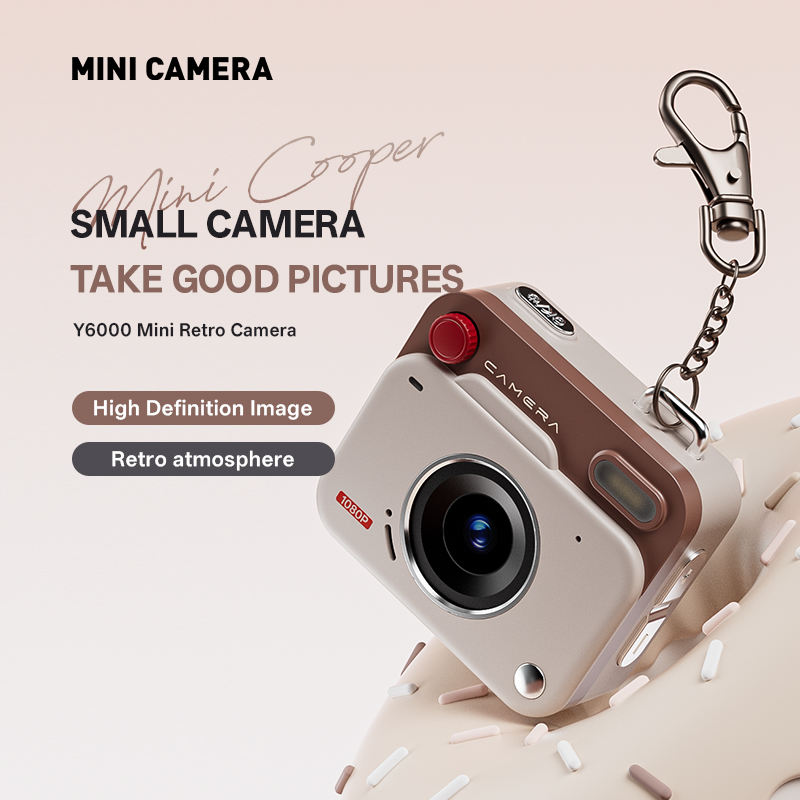 Y6000 HD CCD Retro Mini Compact Digital Camera With Screen Outdoor
