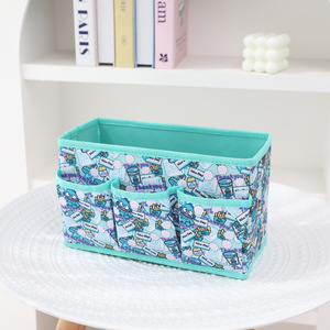 Foldable <b>Desktop</b> Cosmetic <b>Organizer</b> Box Rectangle Standing Type <b>For</b> Skincare Keys Storage Office <b>Organizer</b> - Product Image 4