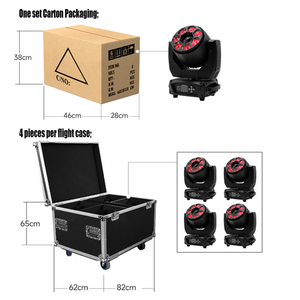 7x40W Bee Eye Moving Head Wash <b>Light</b> with RGB laser effect concert Moving Head Stage <b>Light</b> DJ <b>Led</b> Wash Moving head laser <b>light</b> - Product Image 5