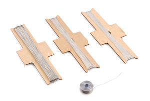 Hilo conductor de alta resistencia a la tenacidad, elemento de calor térmico teñido, hilo metálico para guantes de costura, venta con <span class=keywords><strong>Magnesi</strong></span> - Product Image 4