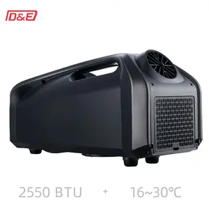 Portable Air Conditioner Mobile Mini Portable AC 2550btu DC24V 100-240V Fast Cooling Electric For Car RV Tent Indoor Home Hotel
