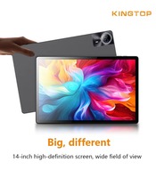 Tableta WiFi de 14 pulgadas con experiencia de pantalla grande Pantalla 1080p CPU MTK de 64 bits 64GB/128GB/256GB Almacenamiento Red 4G de doble banda